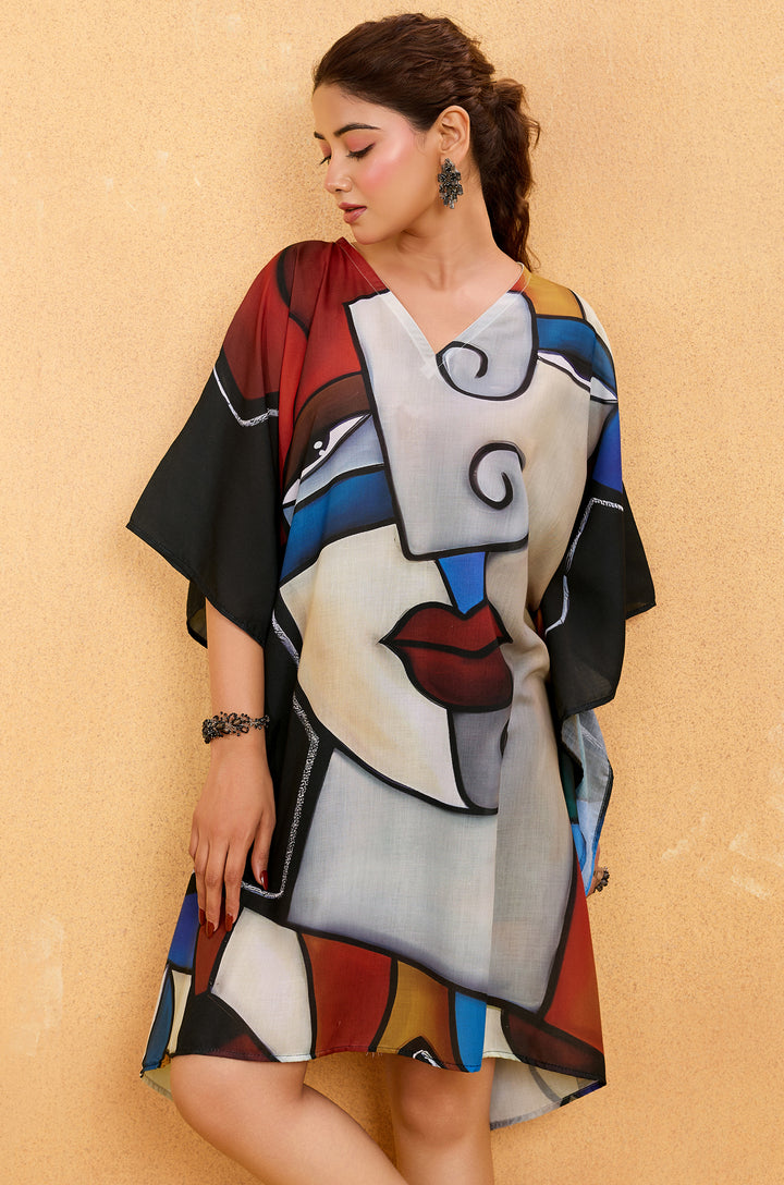 Art Affair - Premium Short Kaftan for Women | Label Aarna