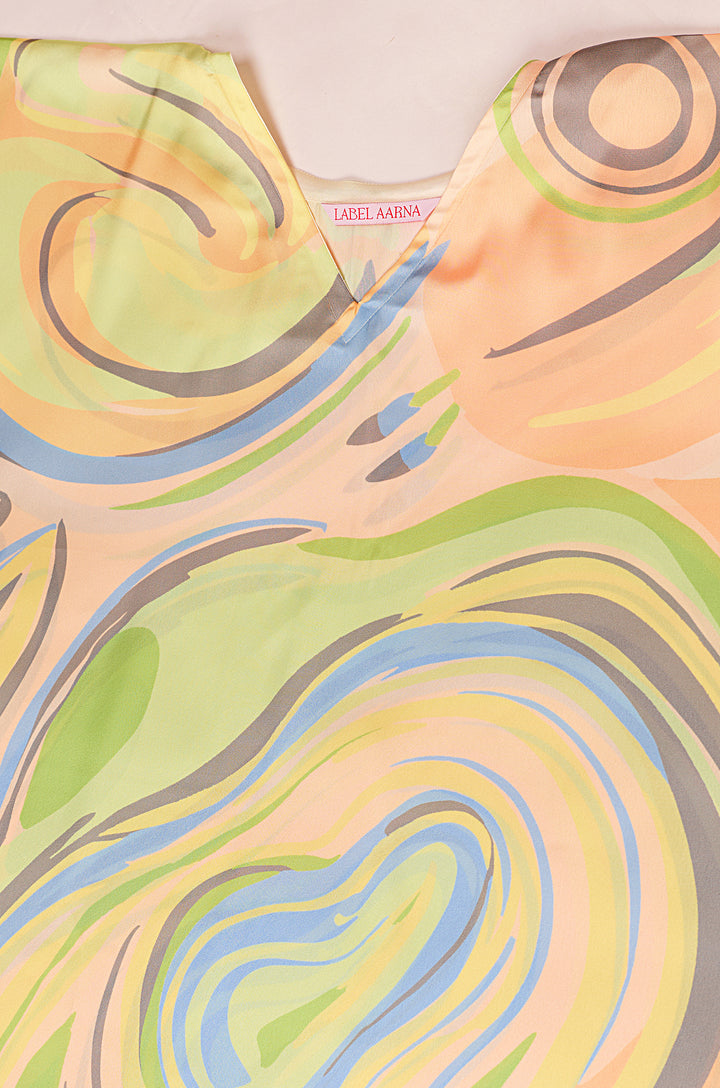 Whirlwind Kaftan Dress | Label Aarna