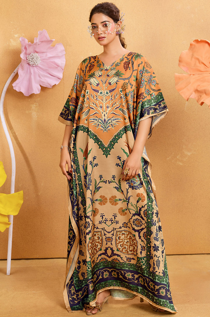 Royal Glow - Shop Party Wear Kaftan Online | Label Aarna