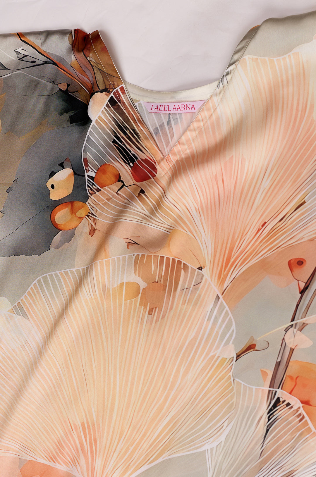 Radiant Ripple Kaftan Dress | Label Aarna