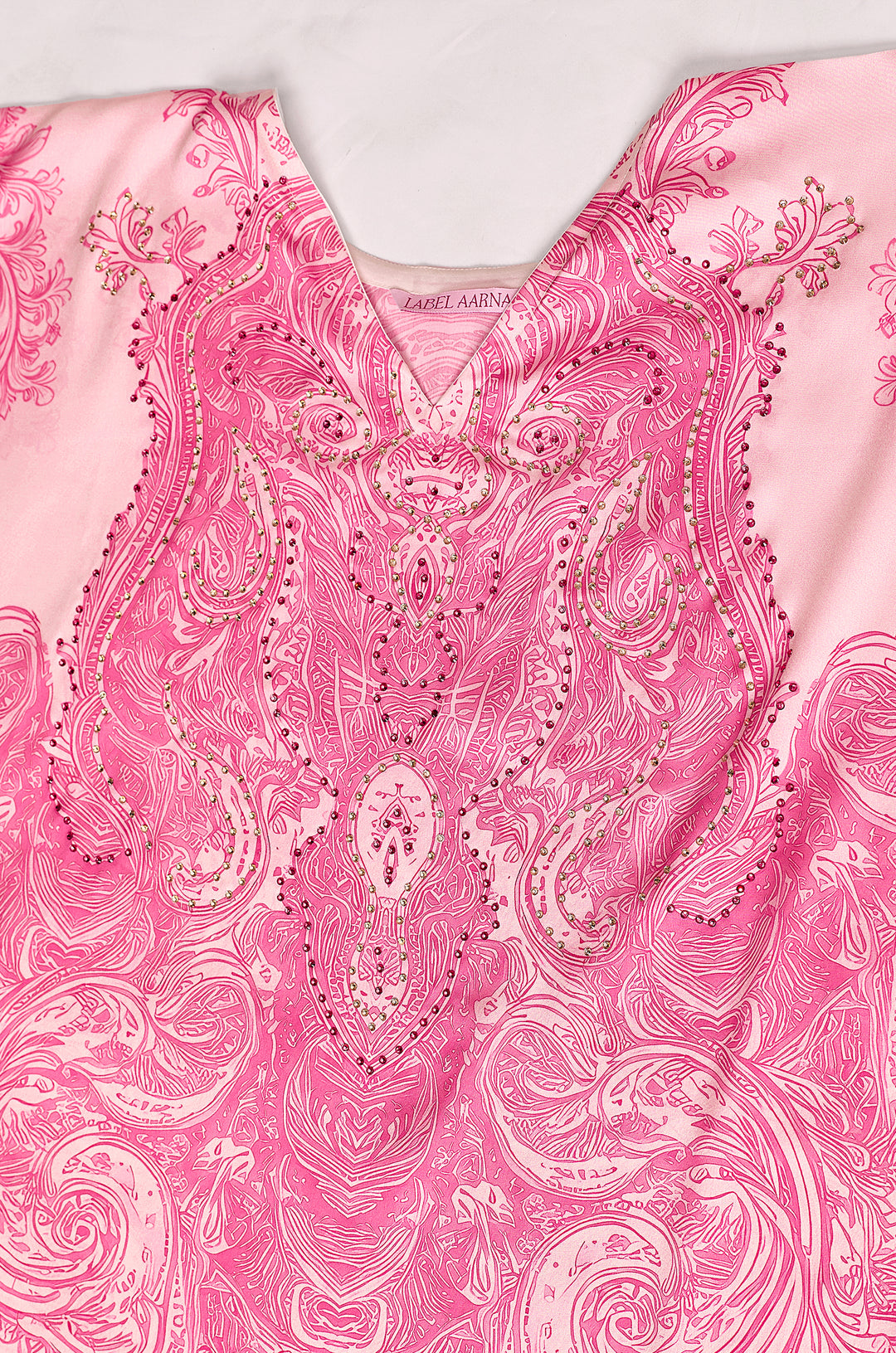 Pink Radiance Kaftan Dress | Label Aarna