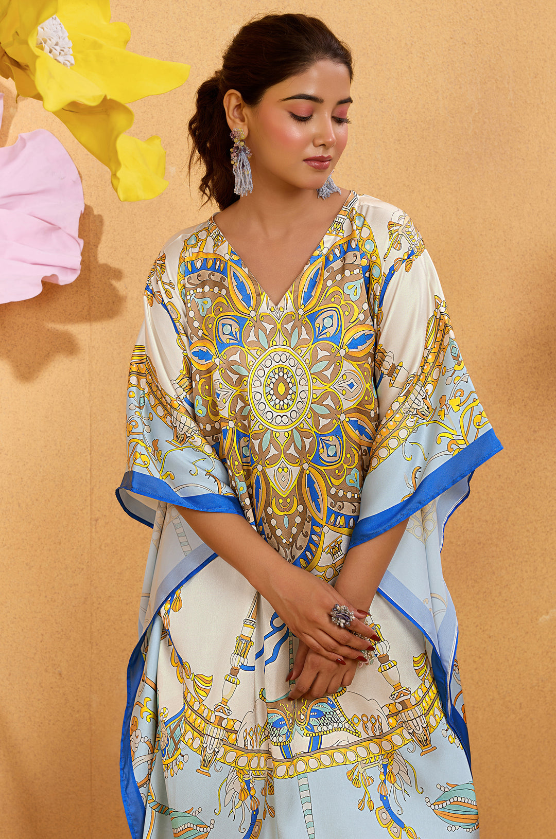 Marina - Premium Short Kaftan for Women | Label Aarna