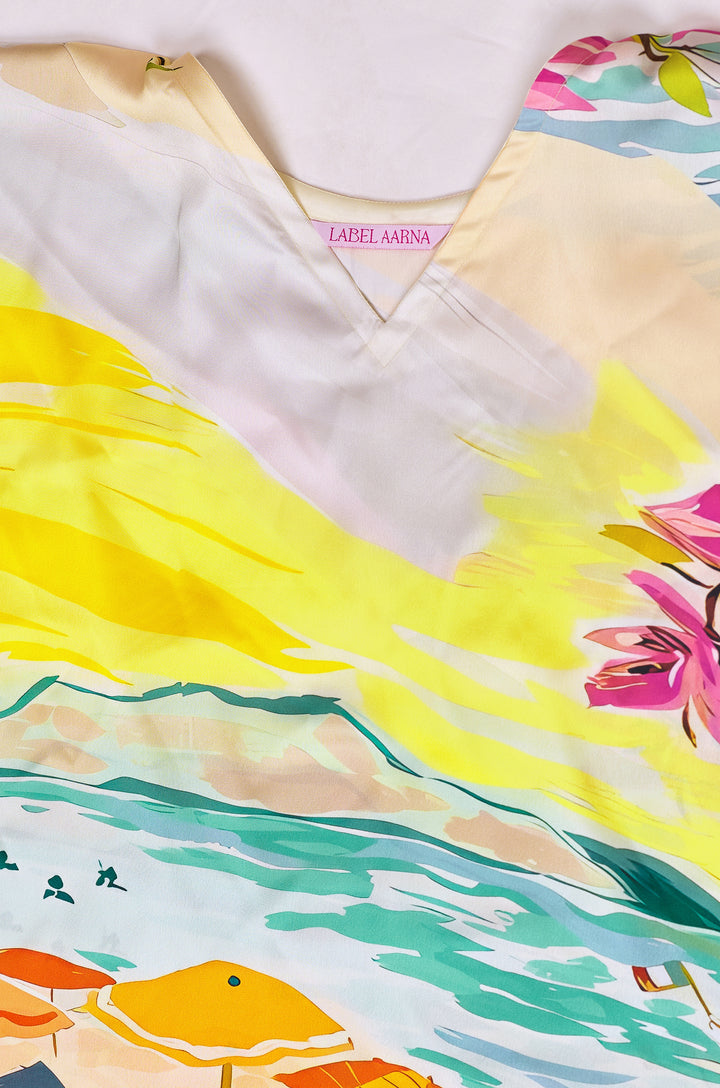 Beach Sail Kaftan Dress | Label Aarna