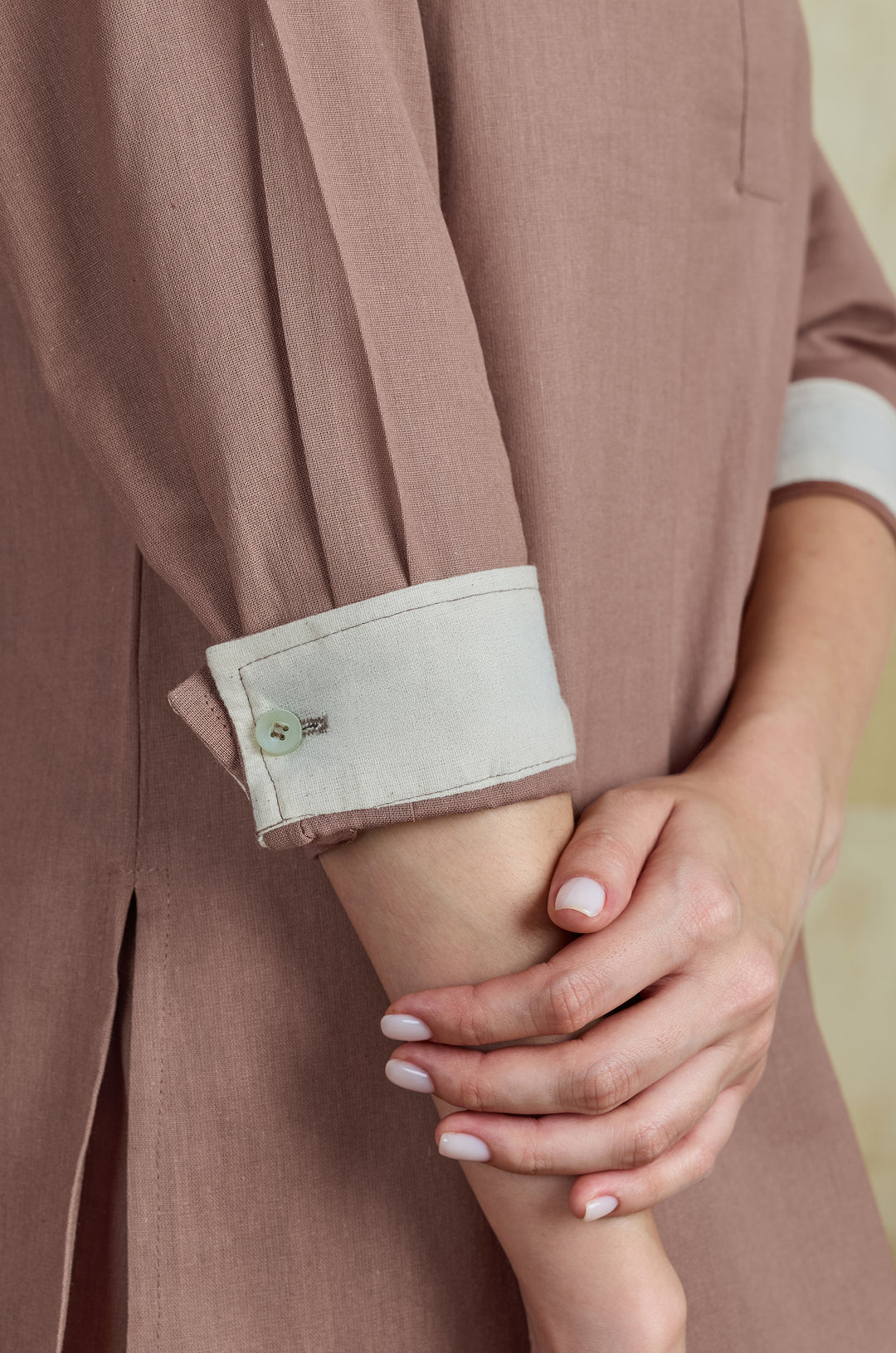 The Mocha Pure Cotton Women Co-ord set