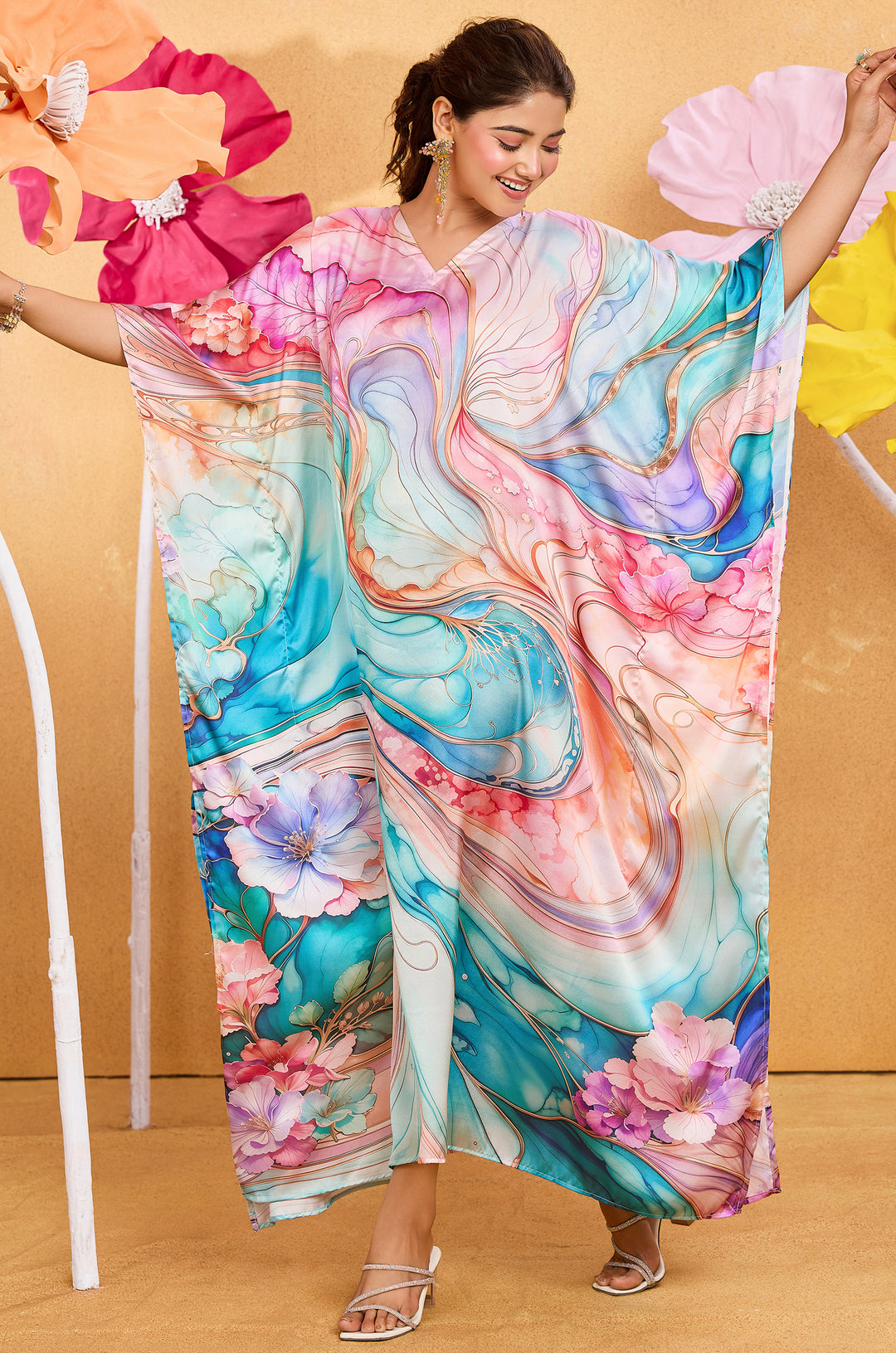 Cascade - Shop Beach Wear Kaftan Online | Label Aarna