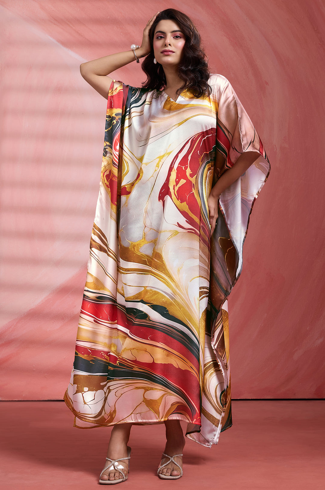 Classic Marble - Shop Beach Wear Kaftan Online | Label Aarna