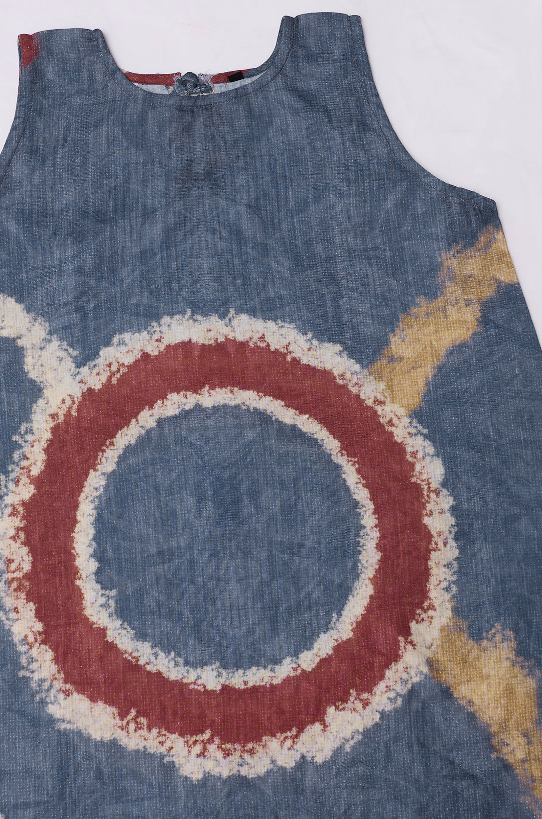 Ocean Ember Linen Women Co-ord set with Digital Print