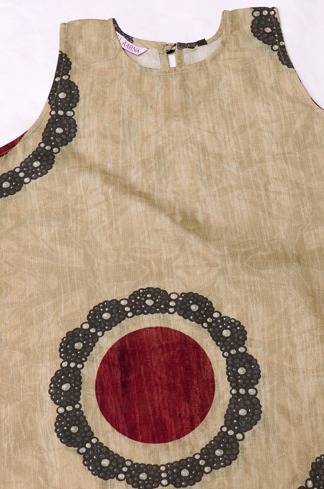 Desert Dots Linen Women Co-ord set with Digital Print